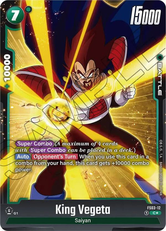 King Vegeta (Battle) (FS03-12) (C) (Alternate Art)