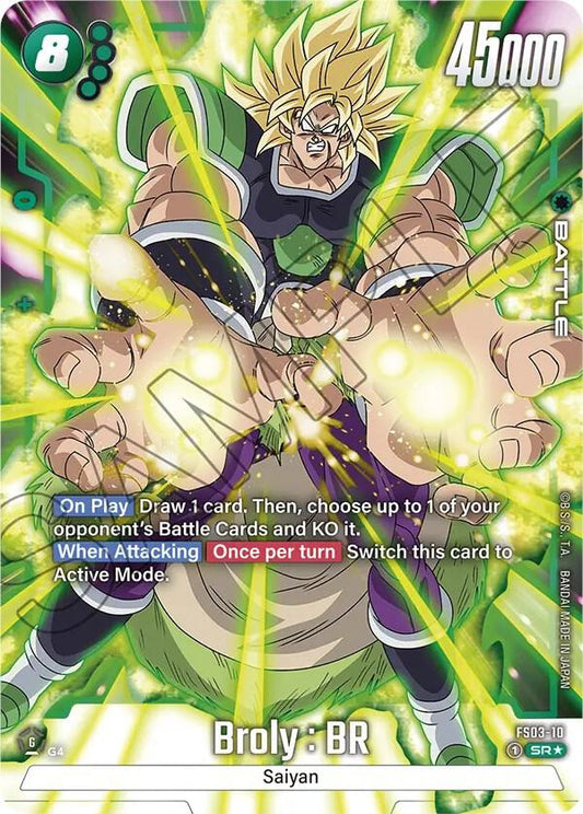Broly : BR (Battle) (FS03-10) (SR) (Alternate Art)