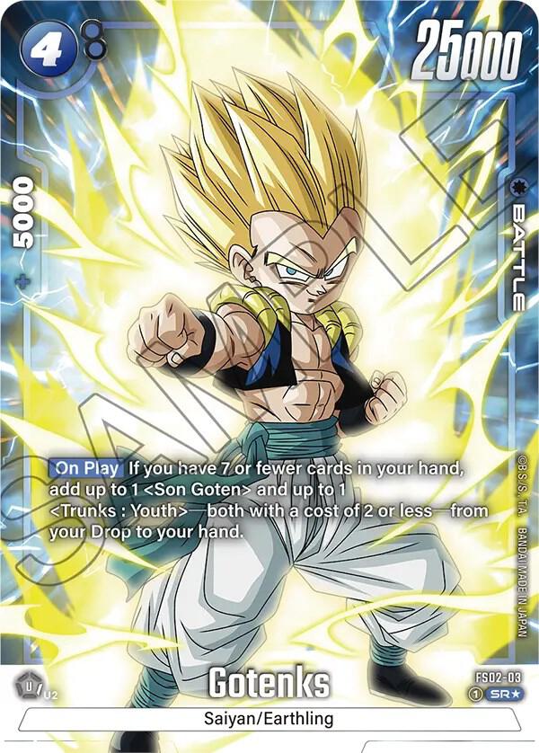 Gotenks (Battle) (FS02-03) (SR) (Alternate Art)