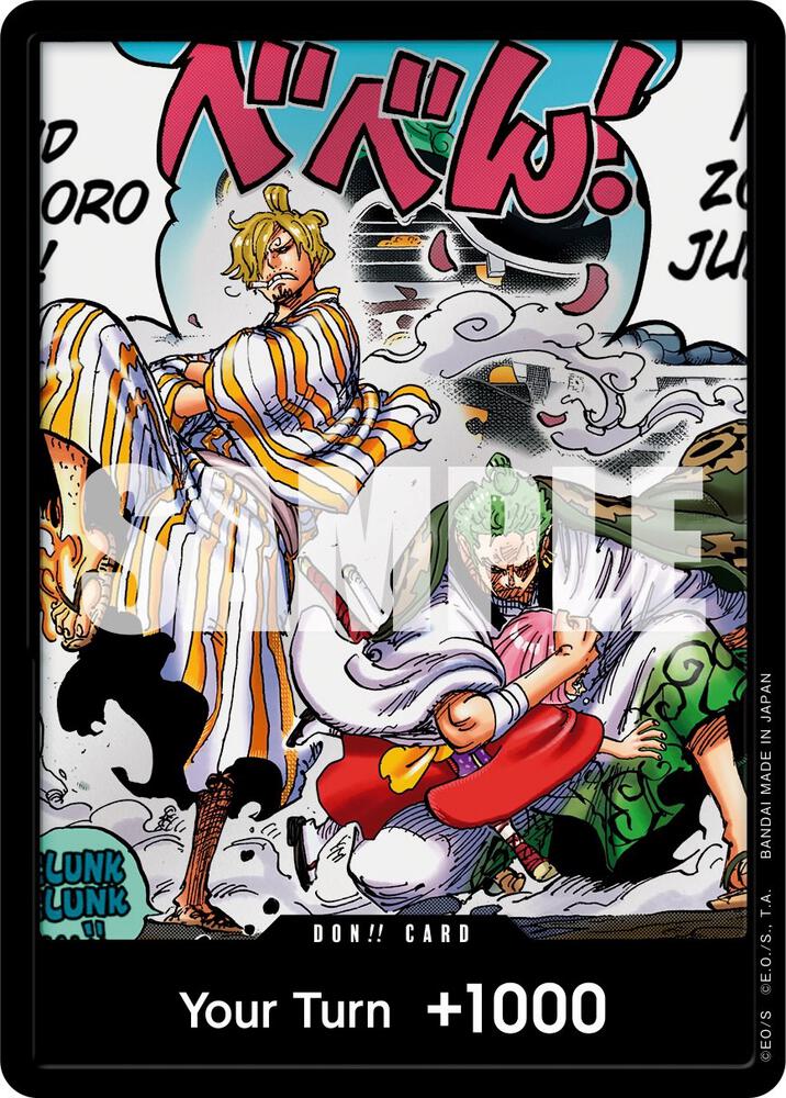Don!! (OP-06) (Sanji/Zoro Art)