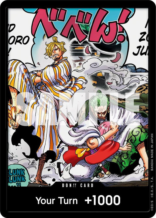 Don!! (OP-06) (Sanji/Zoro Art)