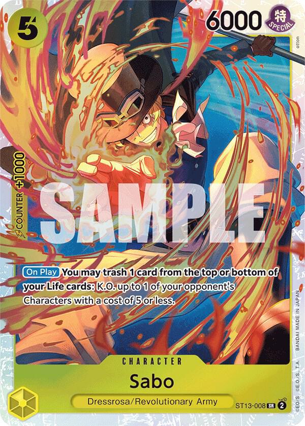 Sabo (Character) (ST13-008) (SR)