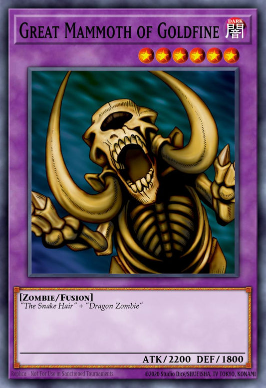 Great Mammoth of Goldfine (MONSTER) (GFP2-EN120)