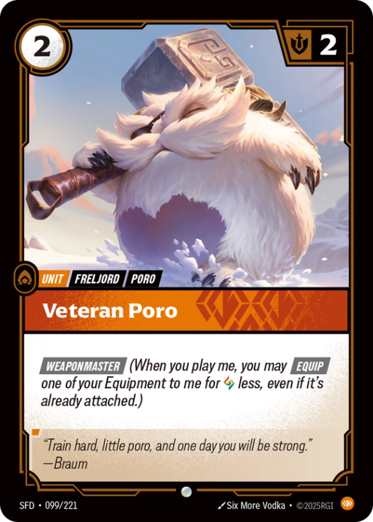 Veteran Poro (Unit) (SFD-099/221) (Common)