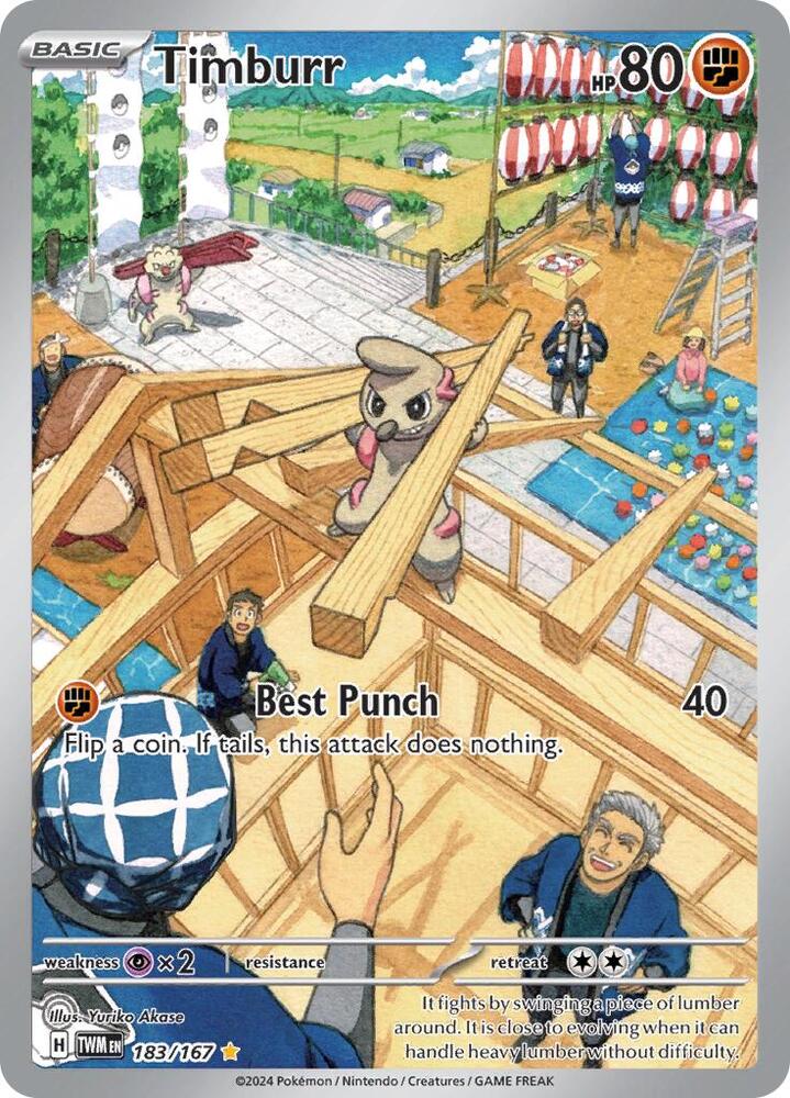 Timburr 183/167 (TWM)