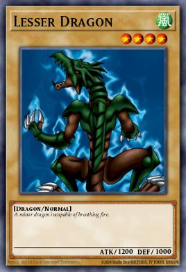 Lesser Dragon (MONSTER) (LOB-EN113) (COMMON)