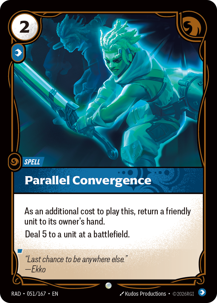 Parallel Convergence (Spell) (RAD-051/167) (Common)