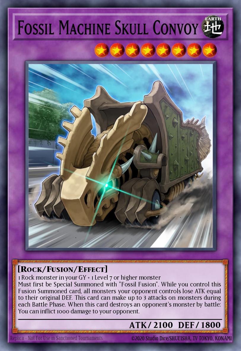 Fossil Machine Skull Convoy (MONSTER) (GFP2-EN019)