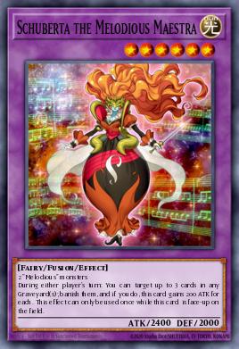 Schuberta the Melodious Maestra (MONSTER) (RA03-EN034) (SR/UR/SE/UL/PS/CR/QCSE)