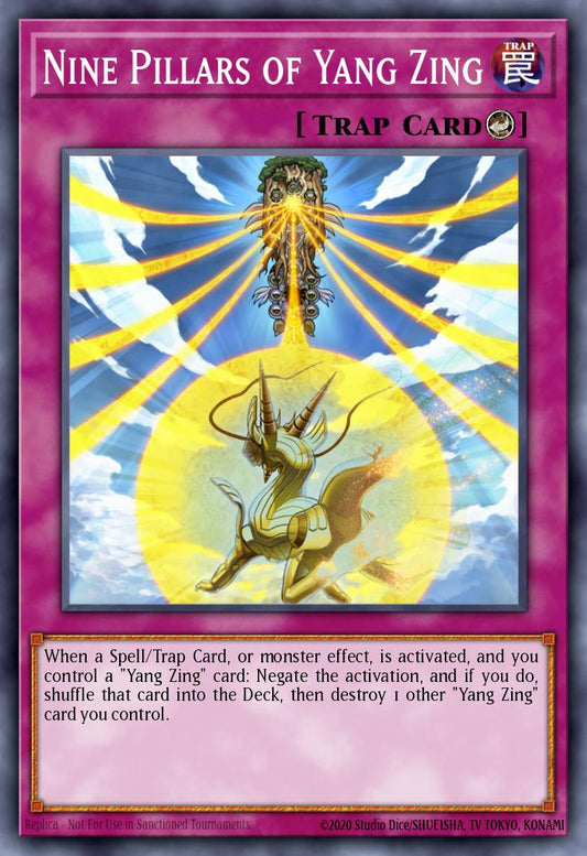 Nine Pillars of Yang Zing (TRAP) (GFP2-EN171) (UR)