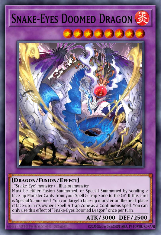 Snake-Eyes Doomed Dragon (MONSTER) (RA05-EN039)