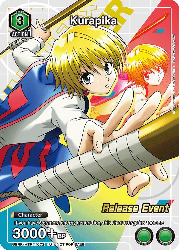 Kurapika (Character) (UEPR/HTR-1-072) (U) (Release Event Stamp)