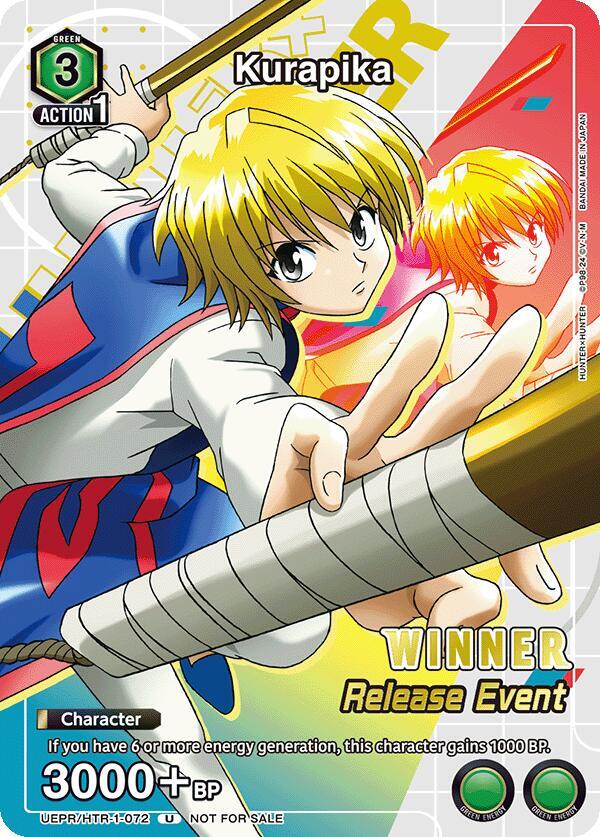 Kurapika (Character) (UEPR/HTR-1-072) (U) (RELEASE EVENT WINNER)