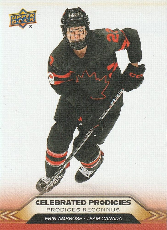 Erin Ambrose (Celebrated Prodigies) (Team Canada 2026)(CP-15)