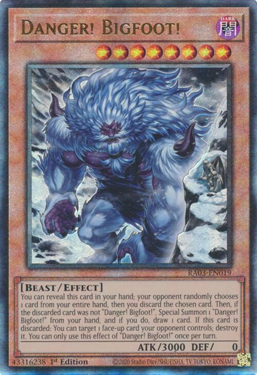 Danger! Bigfoot! (MONSTER) (RA03-EN019)