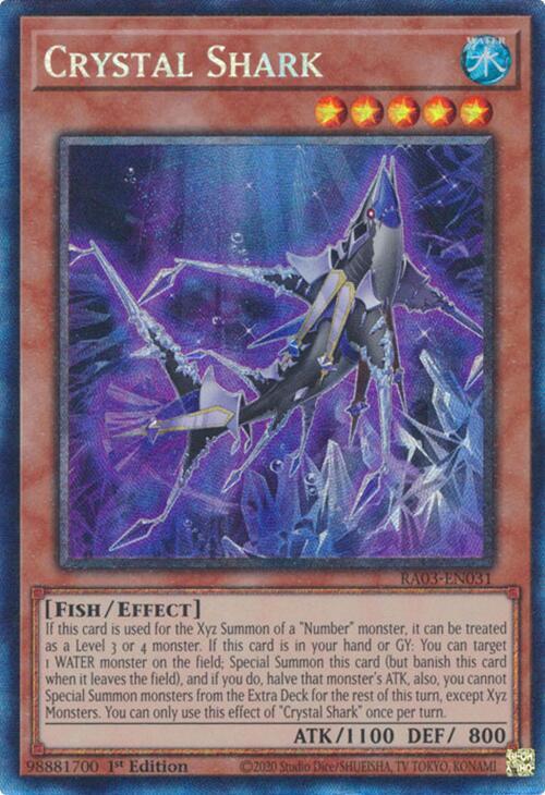 Crystal Shark (MONSTER) (RA03-EN031)
