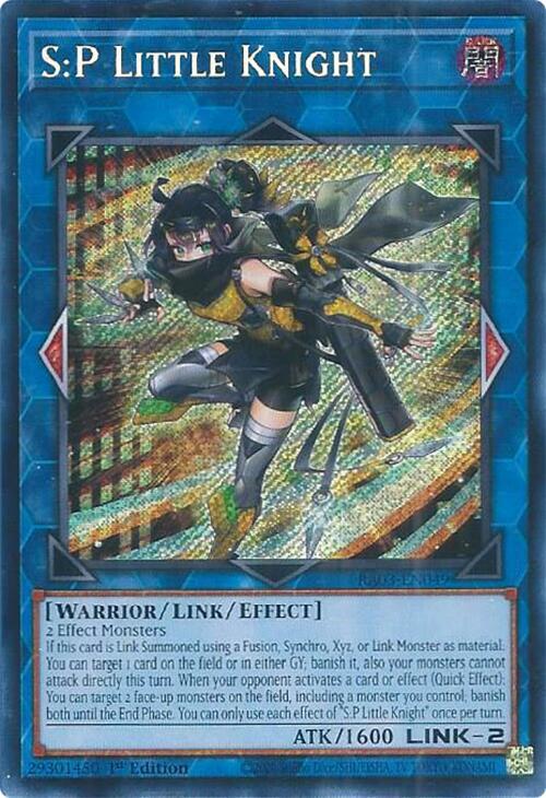 S:P Little Knight (MONSTER) (RA03-EN049) (SR/UR/SE/UL/PS/CR/QCSE)