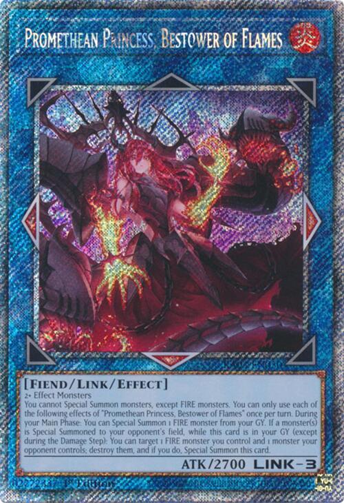 Promethean Princess, Bestower of Flames (MONSTER) (RA03-EN050)