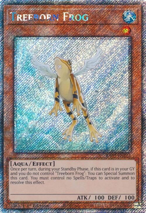 Treeborn Frog (MONSTER) (RA03-EN161)