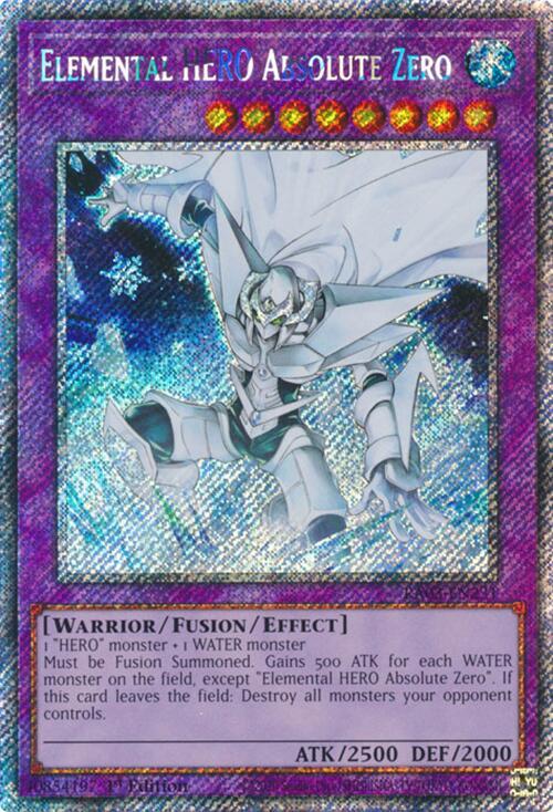 Elemental HERO Absolute Zero (MONSTER) (RA03-EN231)