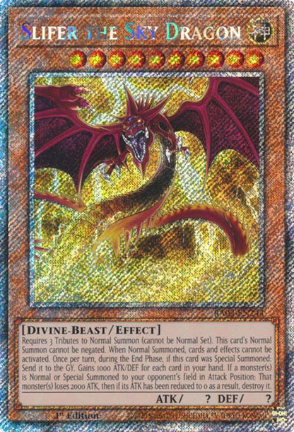 Slifer the Sky Dragon (MONSTER) (RA03-EN244)