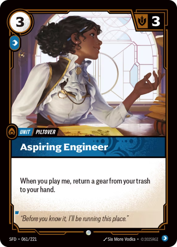 Aspiring Engineer (Unit) (SFD-061/221) (Common)
