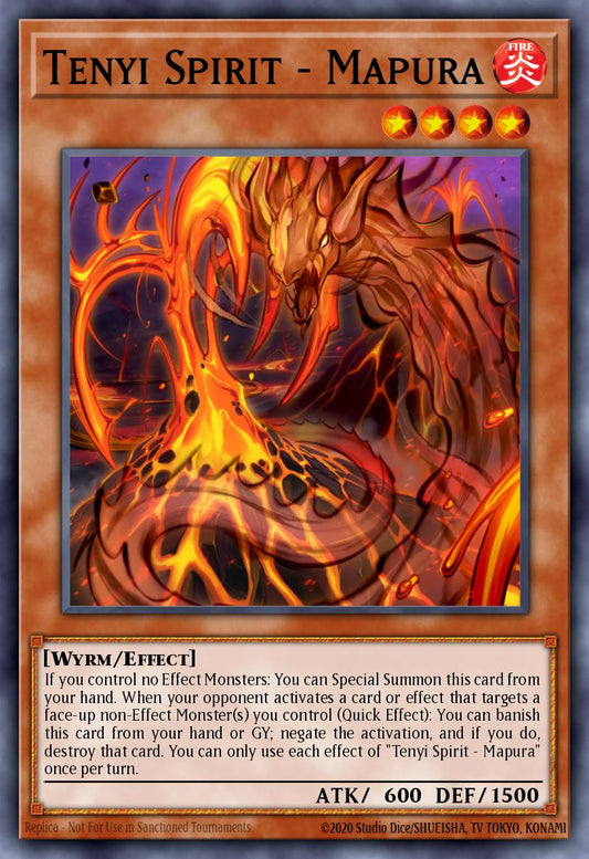 Tenyi Spirit - Mapura (MONSTER) (GFP2-EN085) (UR)