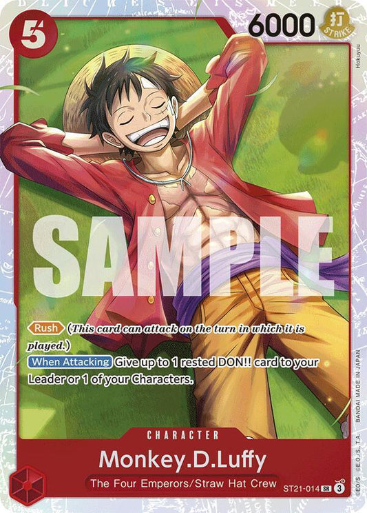 Monkey D Luffy (Character) (ST21-014) (SR)