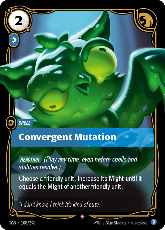 Convergent Mutation (Spell) (OGN-108/298) (Rare)