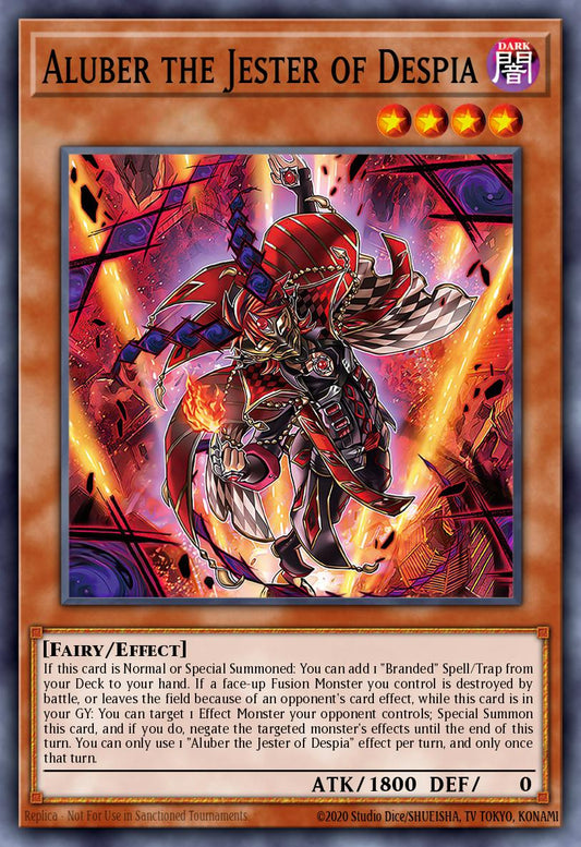 Aluber the Jester of Despia (MONSTER) (GFP2-EN097)