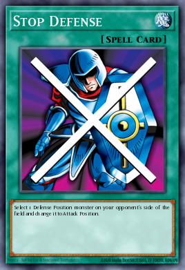 Stop Defense (SPELL) (LOB-EN095) (RARE)