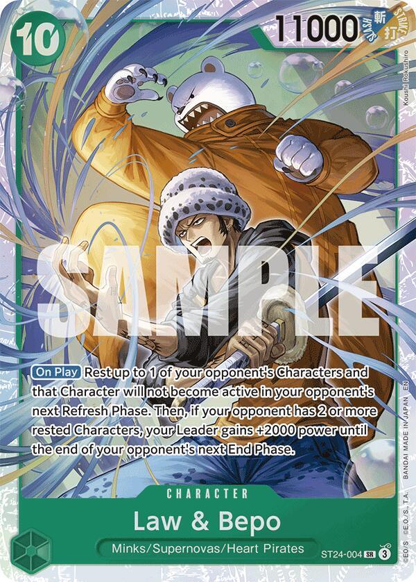 Law & Bepo (Character) (ST24-004) (SR)