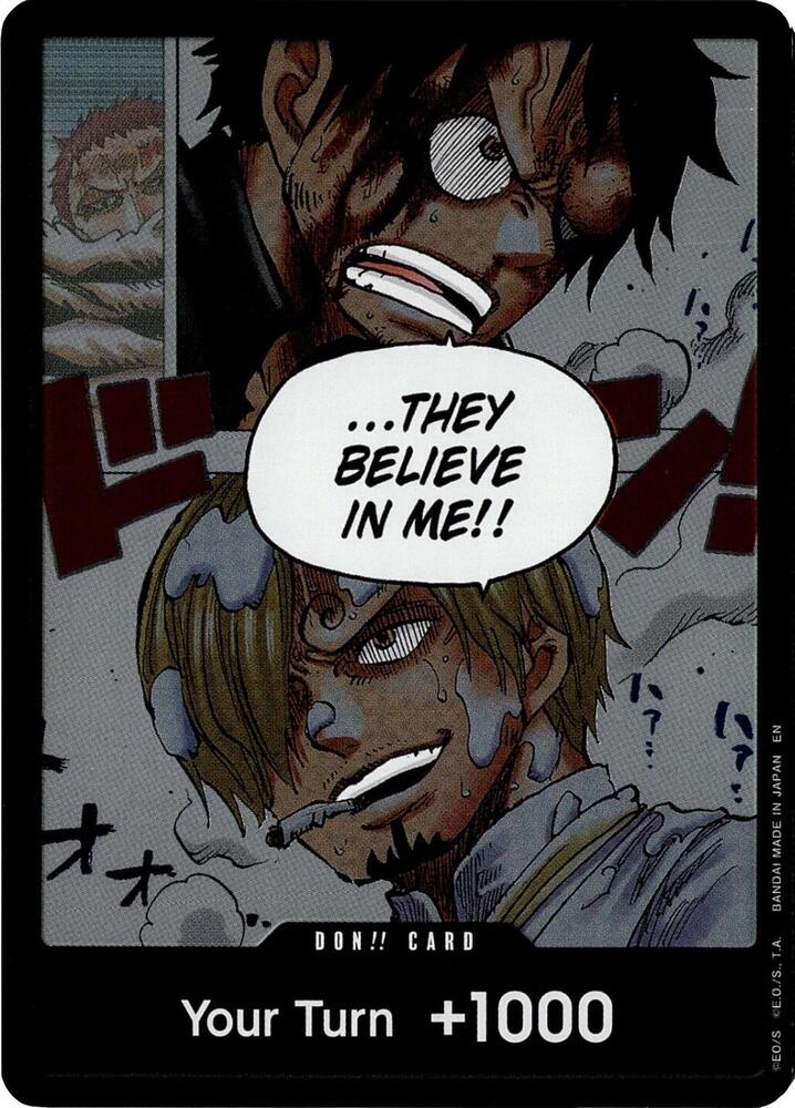 Don!! (OP-11) (Sanji/Luffy Art)