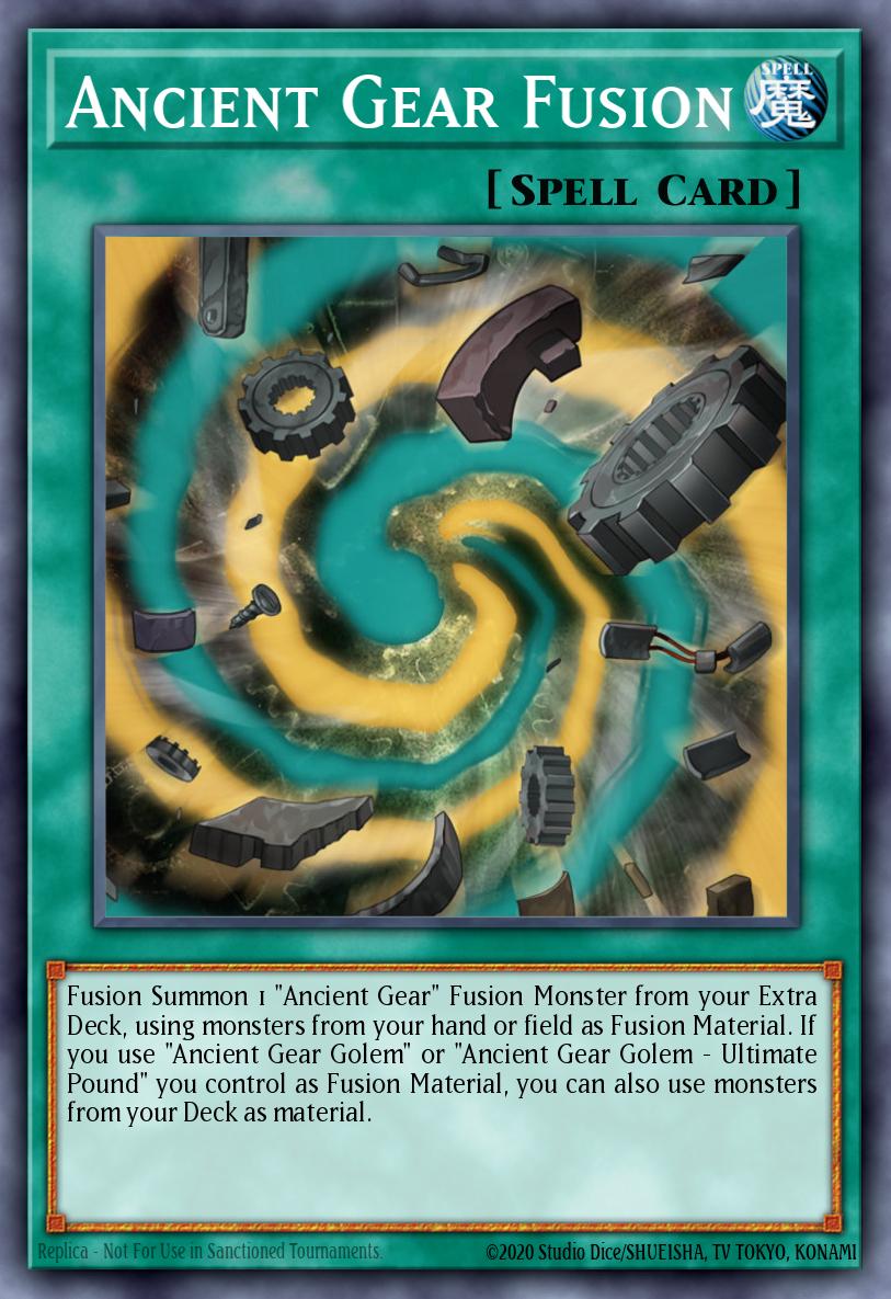 Ancient Gear Fusion (SPELL) (RA05-EN063) (SR/UR/SE/UL/PS/CR/STAR)