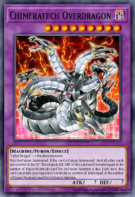 Chimeratech Overdragon (MONSTER) (RA03-EN166) (PS/QCSE)