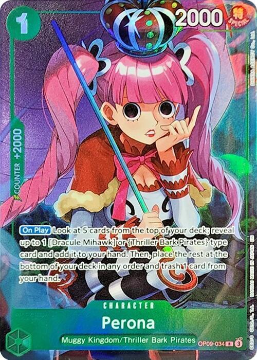 Perona (Character) (OP09-034) (R) (Alternate Art) (Promo)