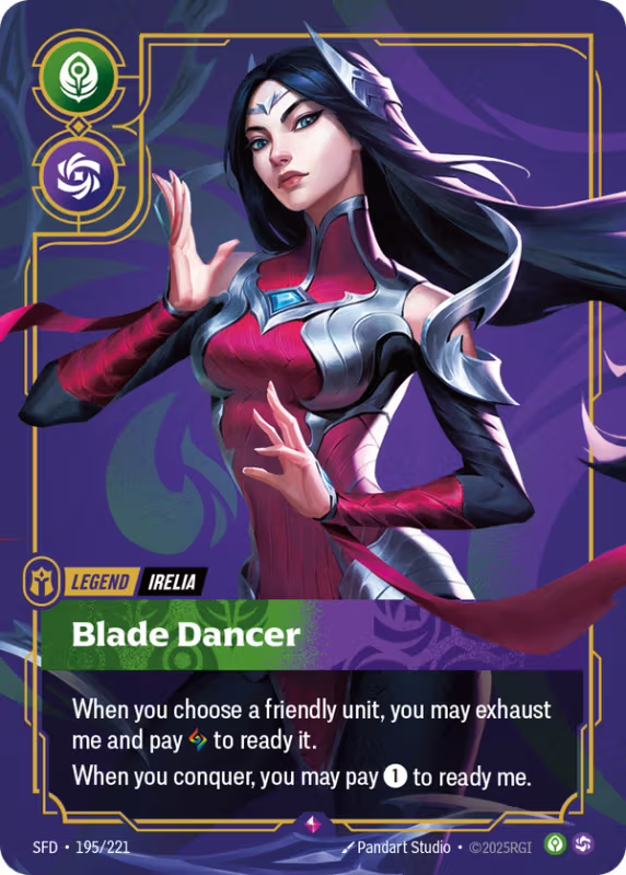 Blade Dancer (Legend) (SFD-195/221) (Rare)