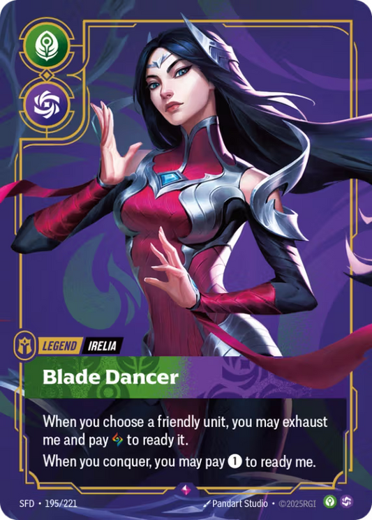 Blade Dancer (Legend) (SFD-195/221) (Rare)