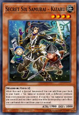 Secret Six Samurai - Kizaru (MONSTER) (RA03-EN017) (SR/UR/SE/UL/PS/CR/QCSE)