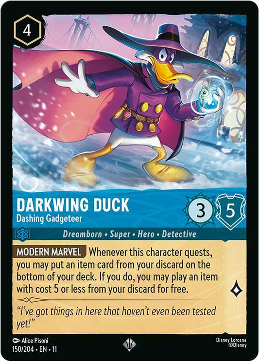Darkwing Duck - Dashing Gadgeteer (Dreamborn - Super - Hero - Detective)(150/204 EN 11) (SR)