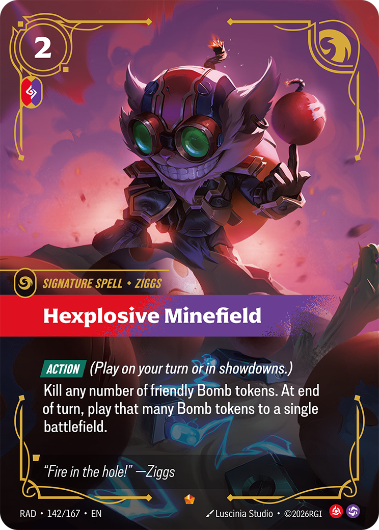 Hexplosive Minefield (Spell) (RAD-142/167) (Epic)