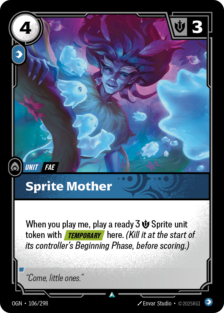 Sprite Mother (Unit) (OGN-106/298) (Uncommon)