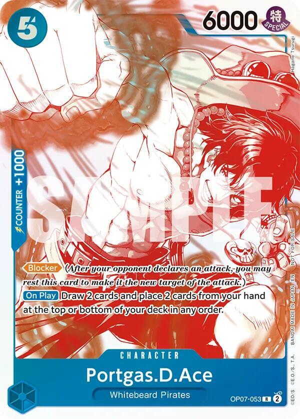Portgas D Ace (Character) (OP07-053) (R) (3rd Anniversary Treasure Campaign Pack) (Promo)