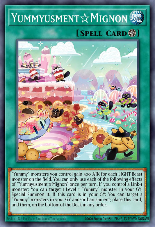 Yummyusment☆Mignon (SPELL) (RA05-EN073)