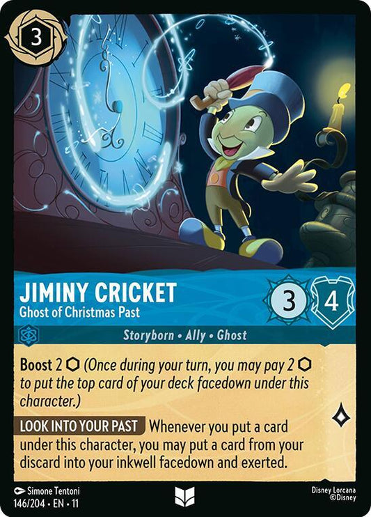 Jiminy Cricket - Ghost of Christmas Past (Storyborn - Ally - Ghost)(146/204 EN 11) (U)