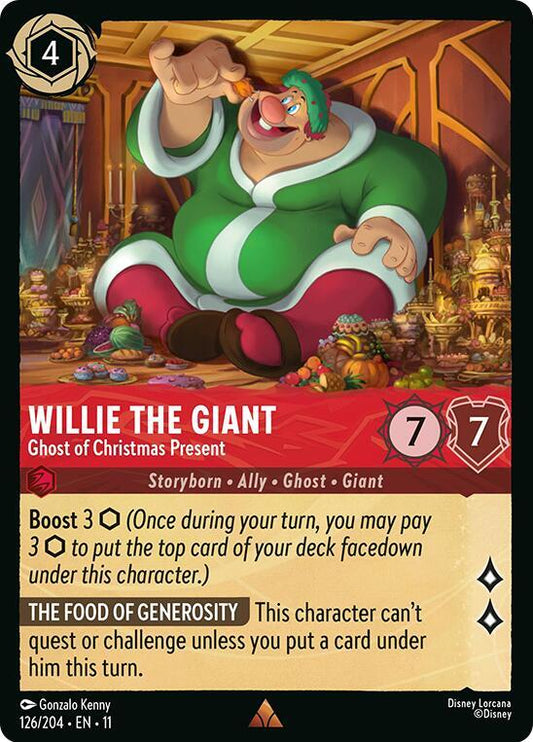 Willie the Giant - Ghost of Christmas Present (Storyborn - Ally - Ghost - Giant)(126/204 EN 11) (R)