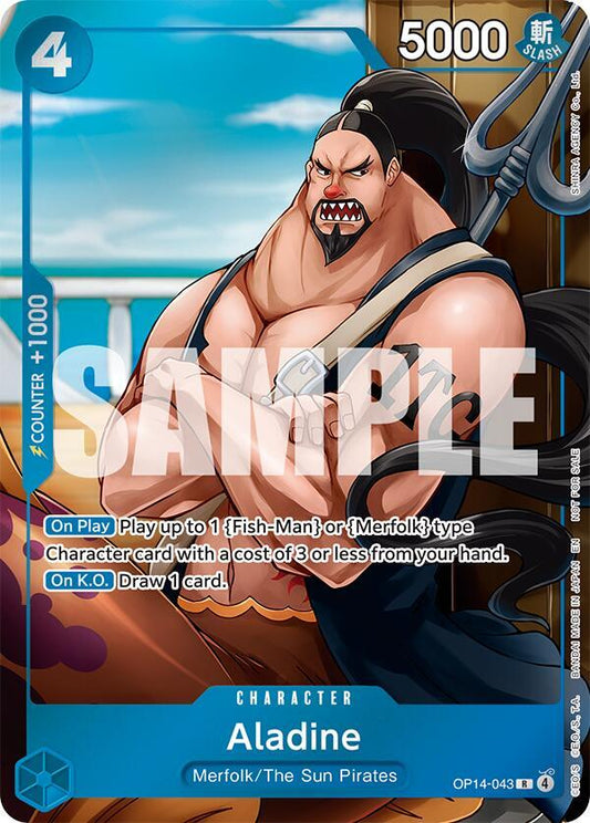 Aladine (Character) (OP14-043) (R) (Dash Pack) (Promo)