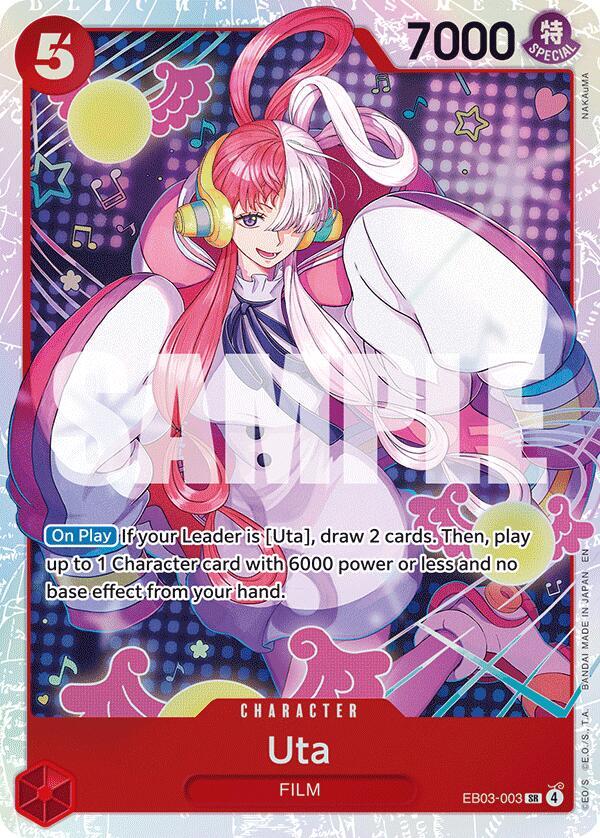 Uta (Character) (EB03-003) (SR)