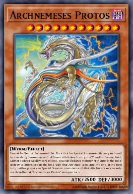 Archnemeses Protos (MONSTER) (RA03-EN023) (SR/UR/SE/UL/PS/CR/QCSE)