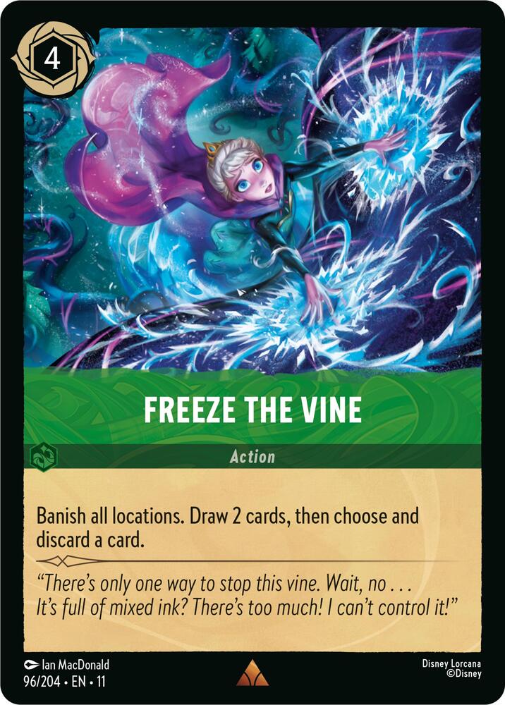 Freeze the Vine (Action)(96/204 EN 11) (R)